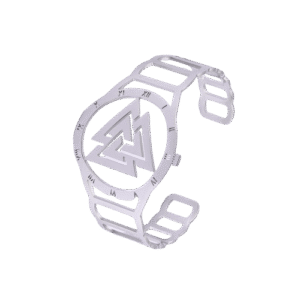 Valknut Armband<br> Wikinger Uhr