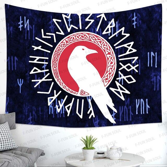 Munin<br> Wikinger Flagge