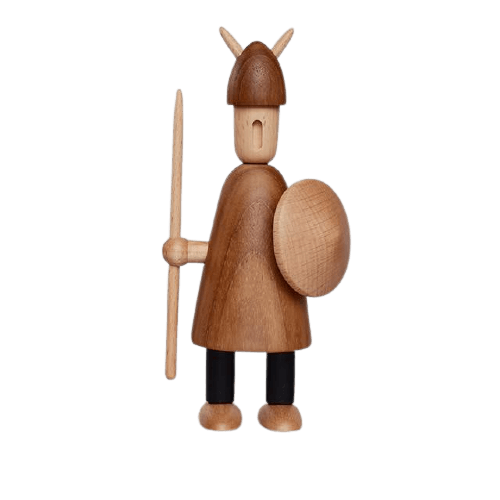 Deko Holz<br> Wikinger Figuren