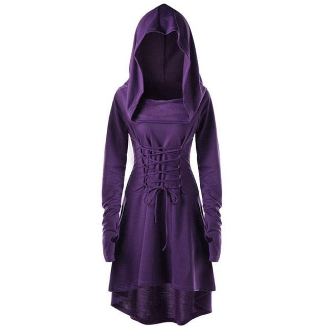 Lila<br> Wikinger Kostüm Damen