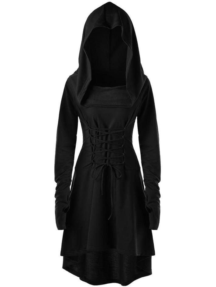 Schwarz<br> Wikinger Kostüm Damen