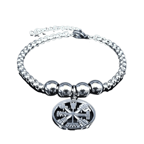 Symbol Vegvisir<br> Wikinger Armreif