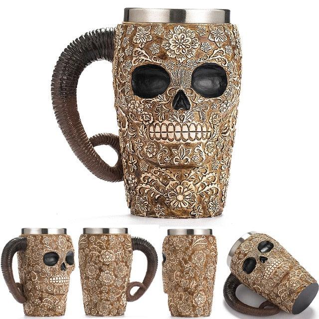 Calavera<br> Wikinger Becher