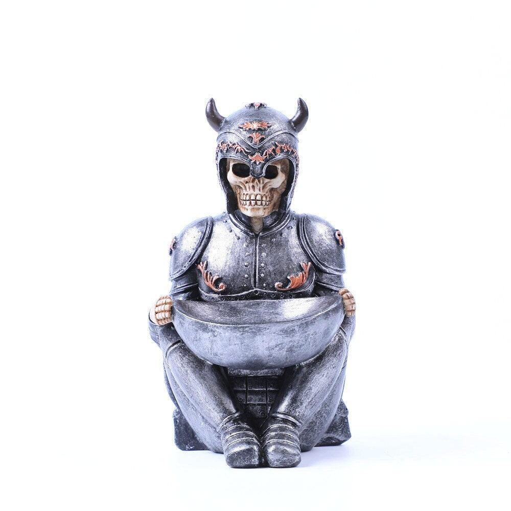 Totenkopf<br> Wikinger Figuren