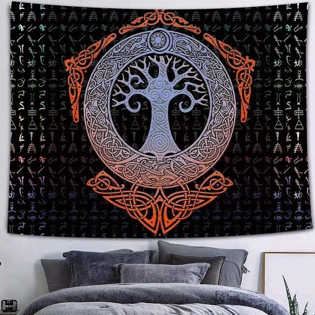 Yggdrasil<br> Wikinger Flagge
