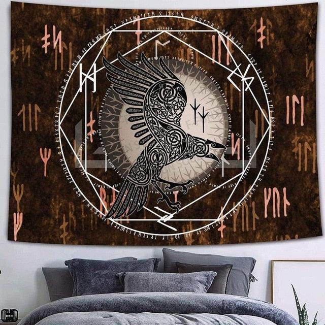 Munin<br> Wikinger Flagge