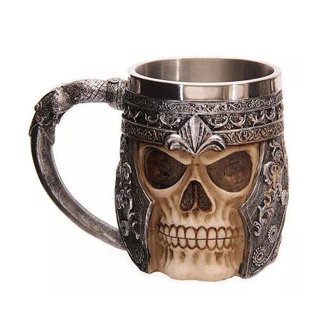 Schädel<br> Wikinger Becher