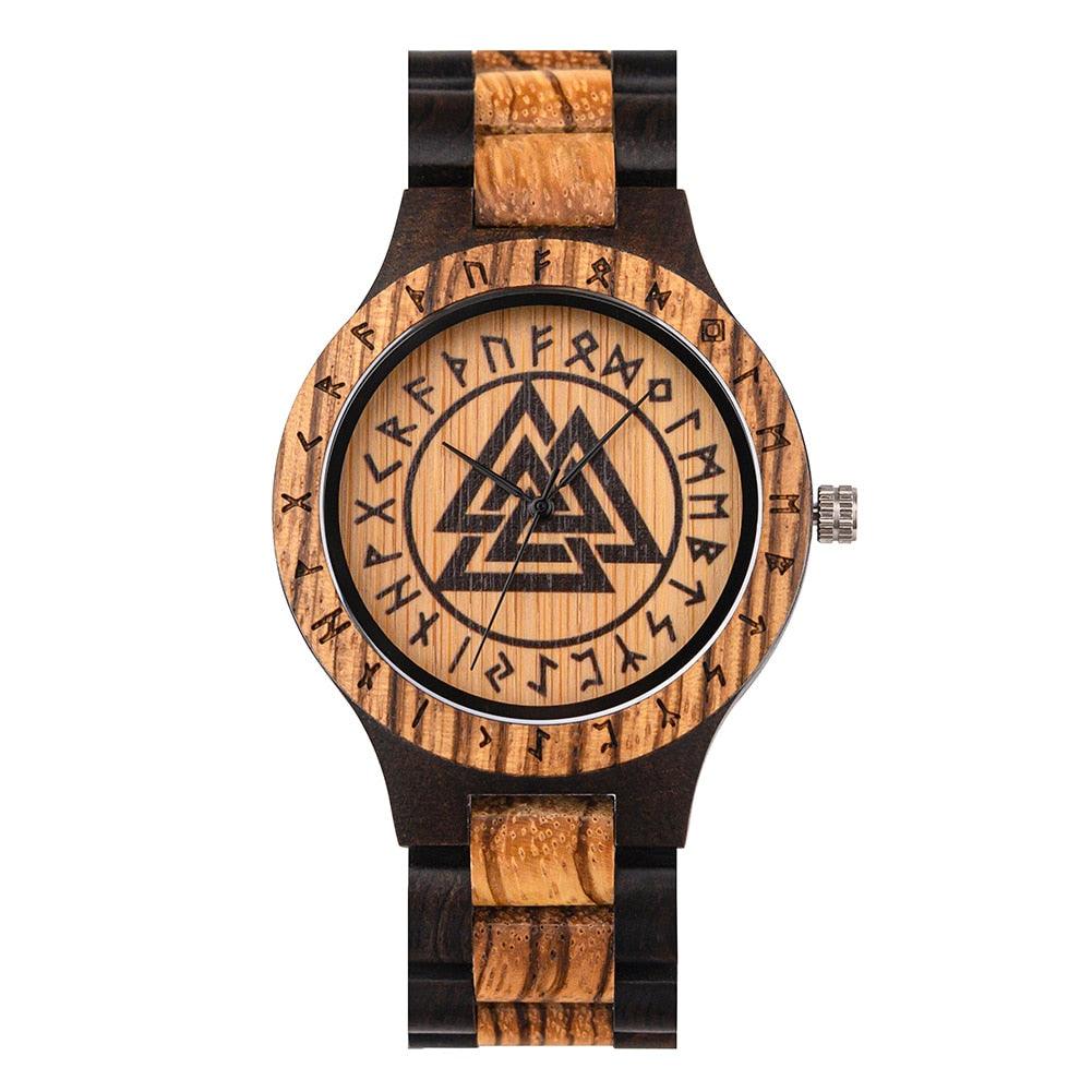 Valknut<br> Wikinger Uhr