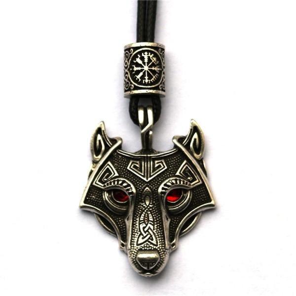 Fenris Wolf<br> Wikinger Halskette