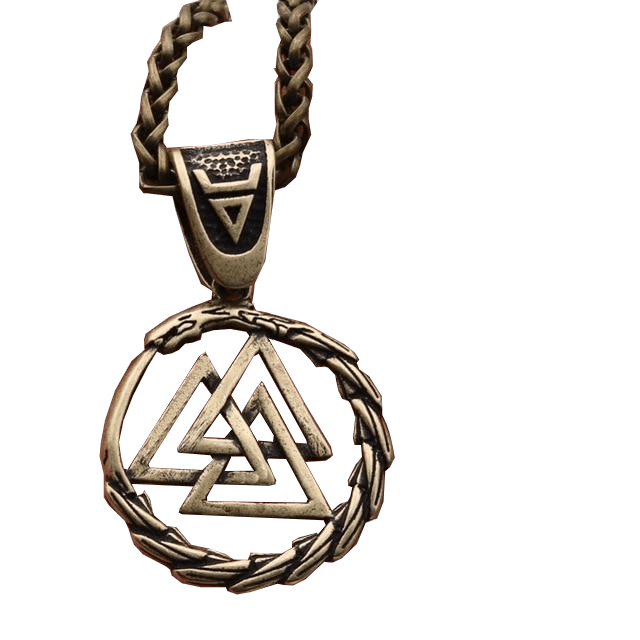 Valknut<br> Wikinger Halskette