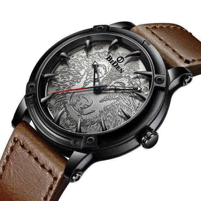 Fenriswolf<br> Wikinger Uhr