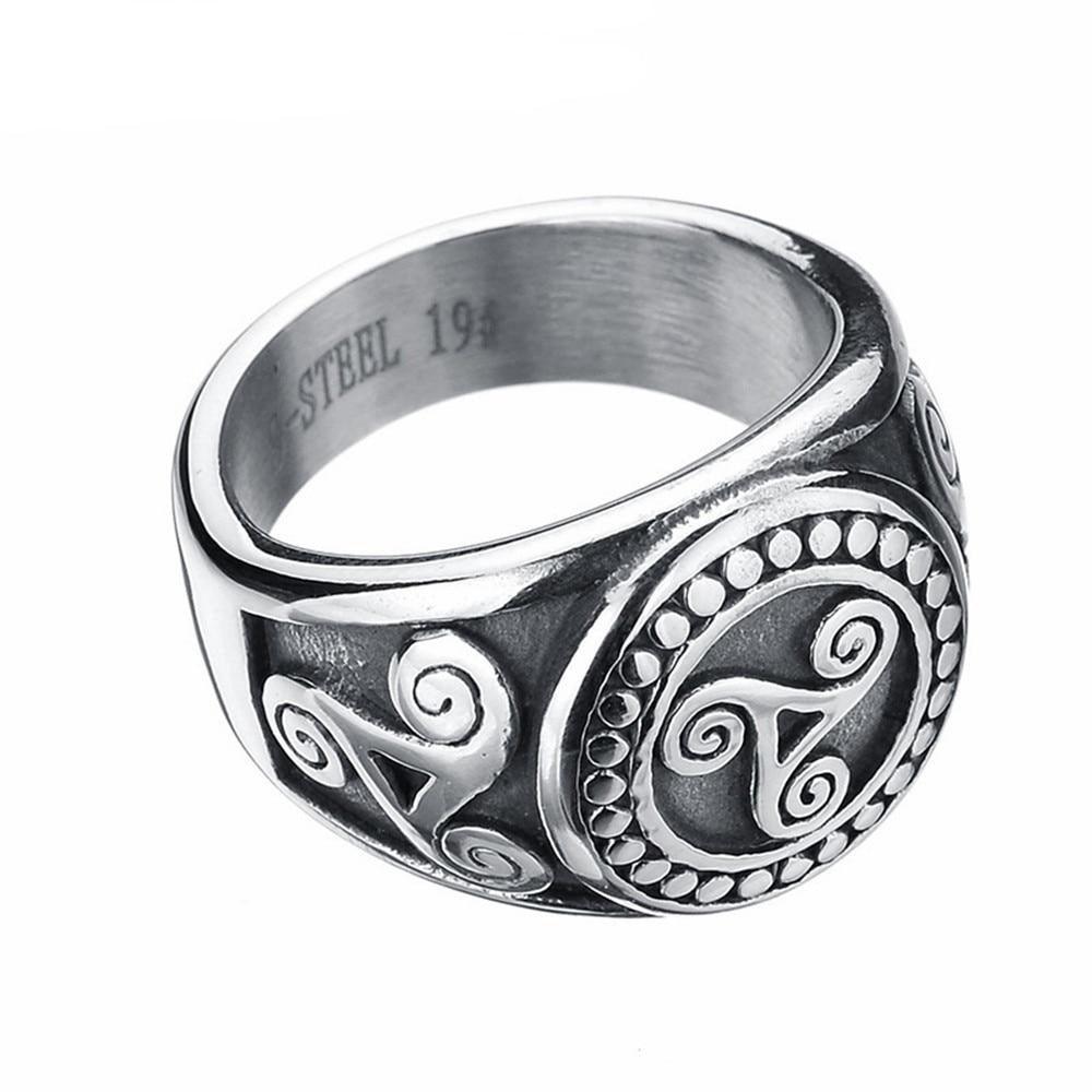 Triquetra Knot<br> Wikinger Ring
