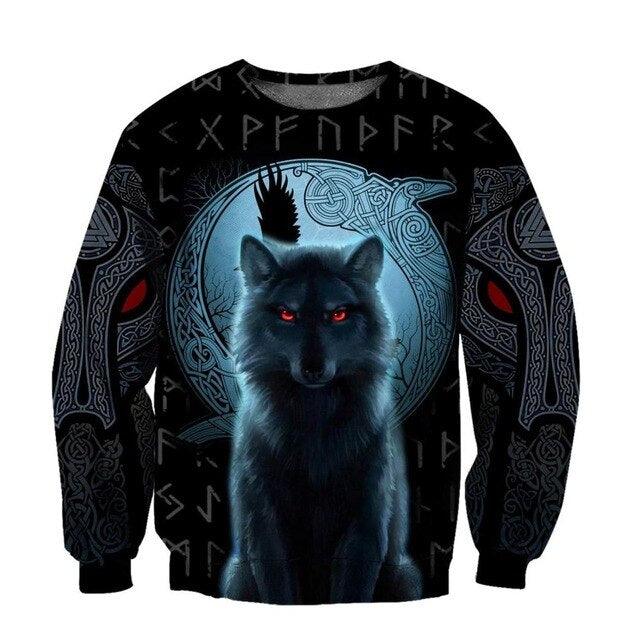 Wolf<br> Wikinger Pullover
