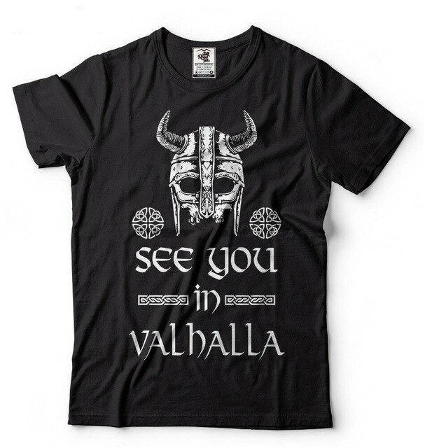 See You In Valhalla<br> Wikinger T-Shirt