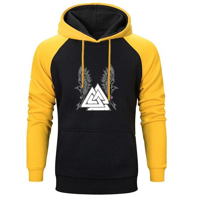 Munin und Valknut<br> Wikinger Hoodie