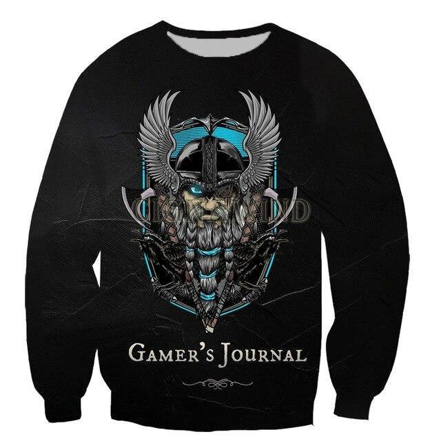 Gamer<br> Wikinger Pullover