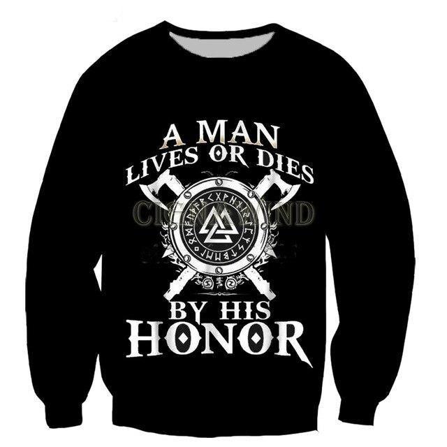 Live or Die<br> Wikinger Pullover