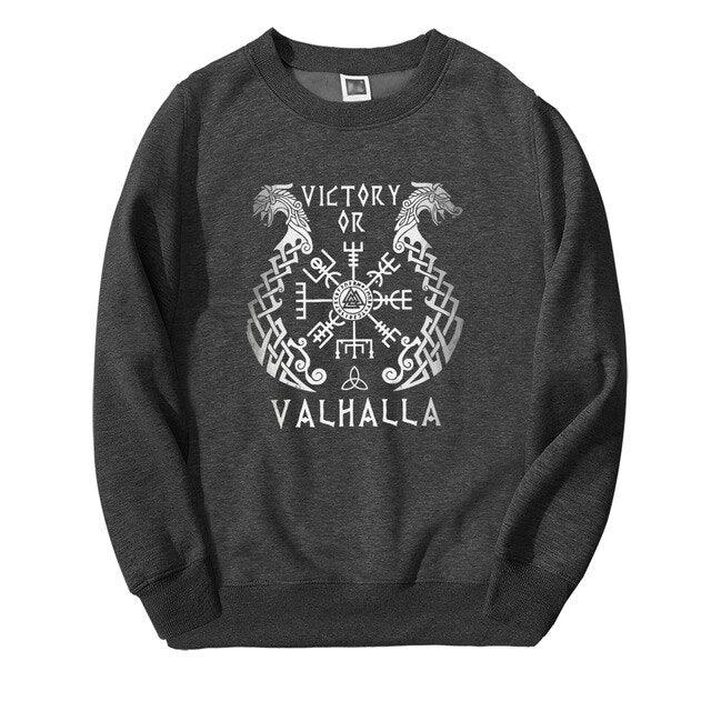 Victory or Valhalla<br> Wikinger Pullover