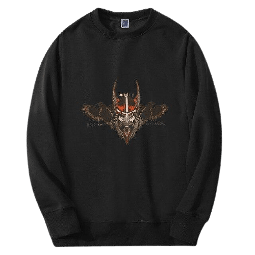 Odin und Munin<br> Wikinger Pullover
