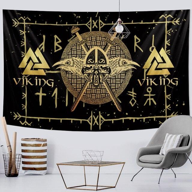 Mystische<br> Wikinger Flagge