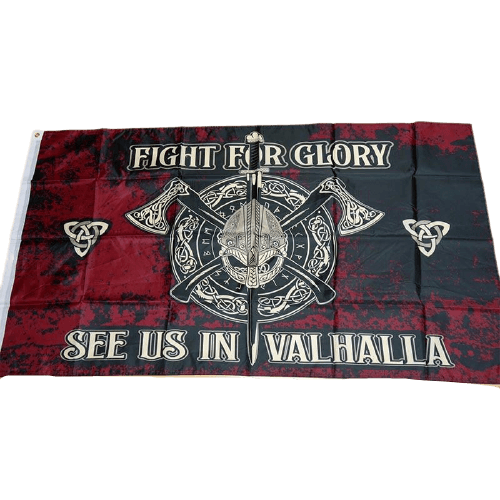 Valhalla<br> Wikinger Flagge