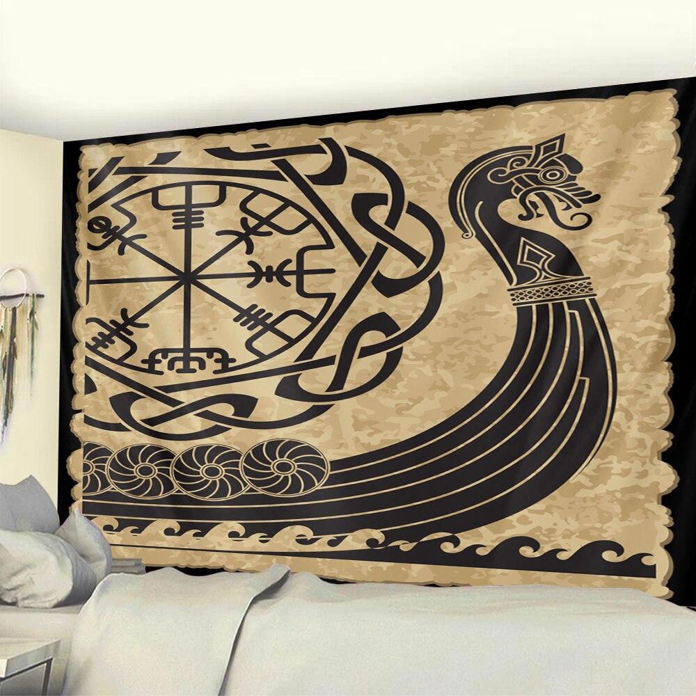 Wikingerschiff<br> Wikinger Flagge