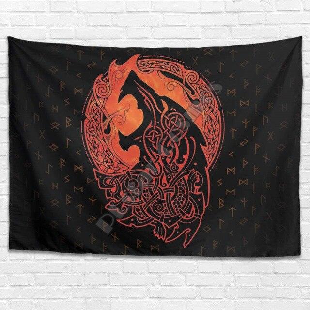 Fenris<br> Wikinger Flagge