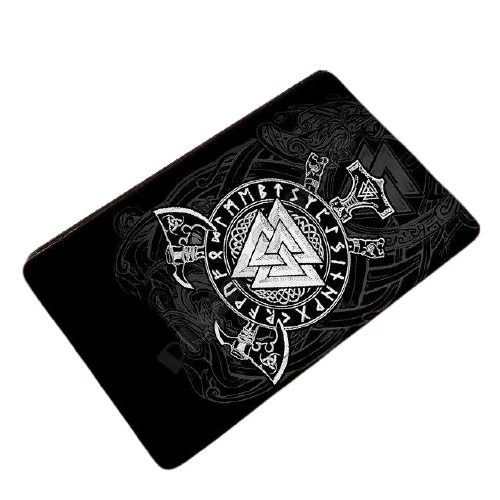 Fußmatte Valknut<br> Wikinger Teppich