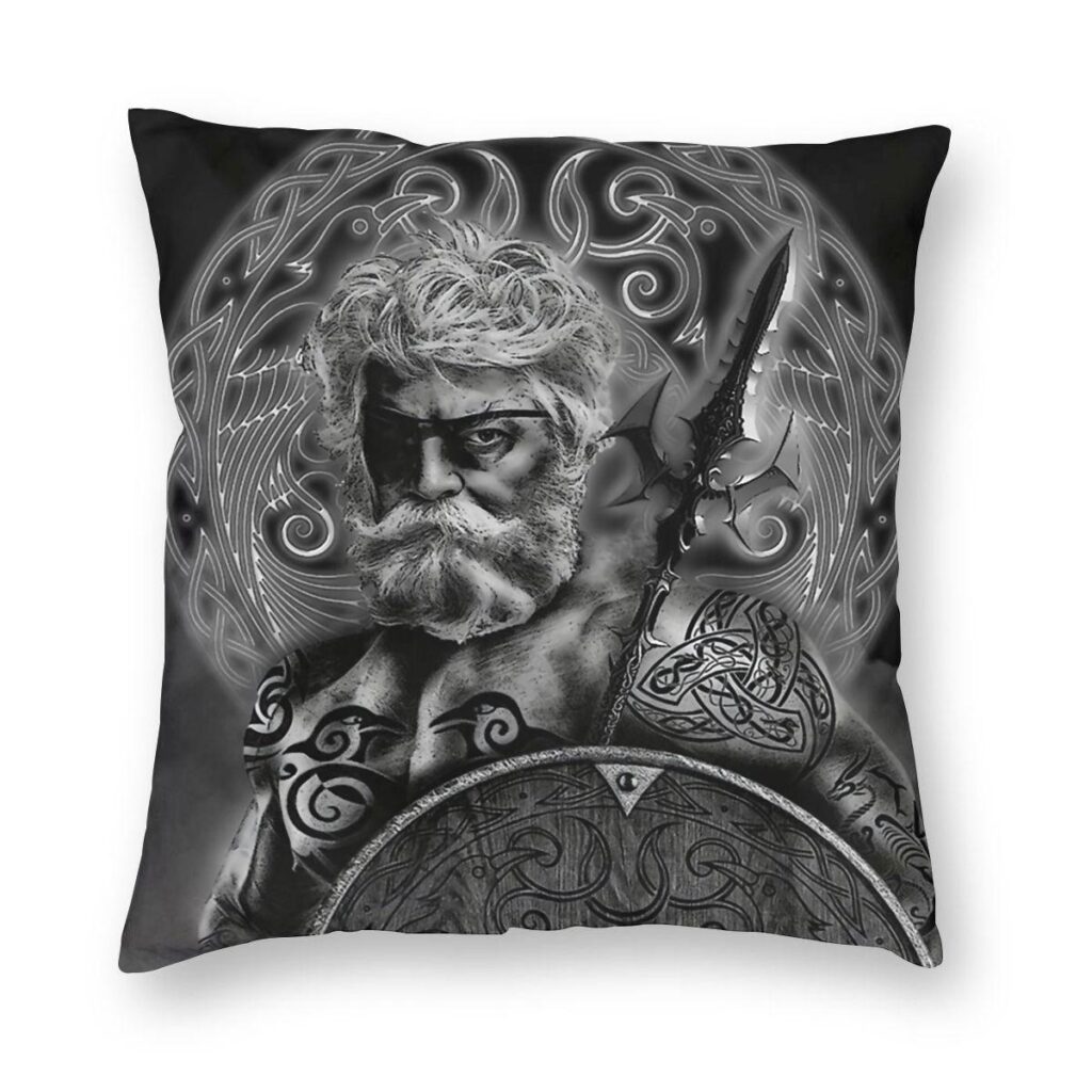 Gott Odin<br> Wikinger Kissen