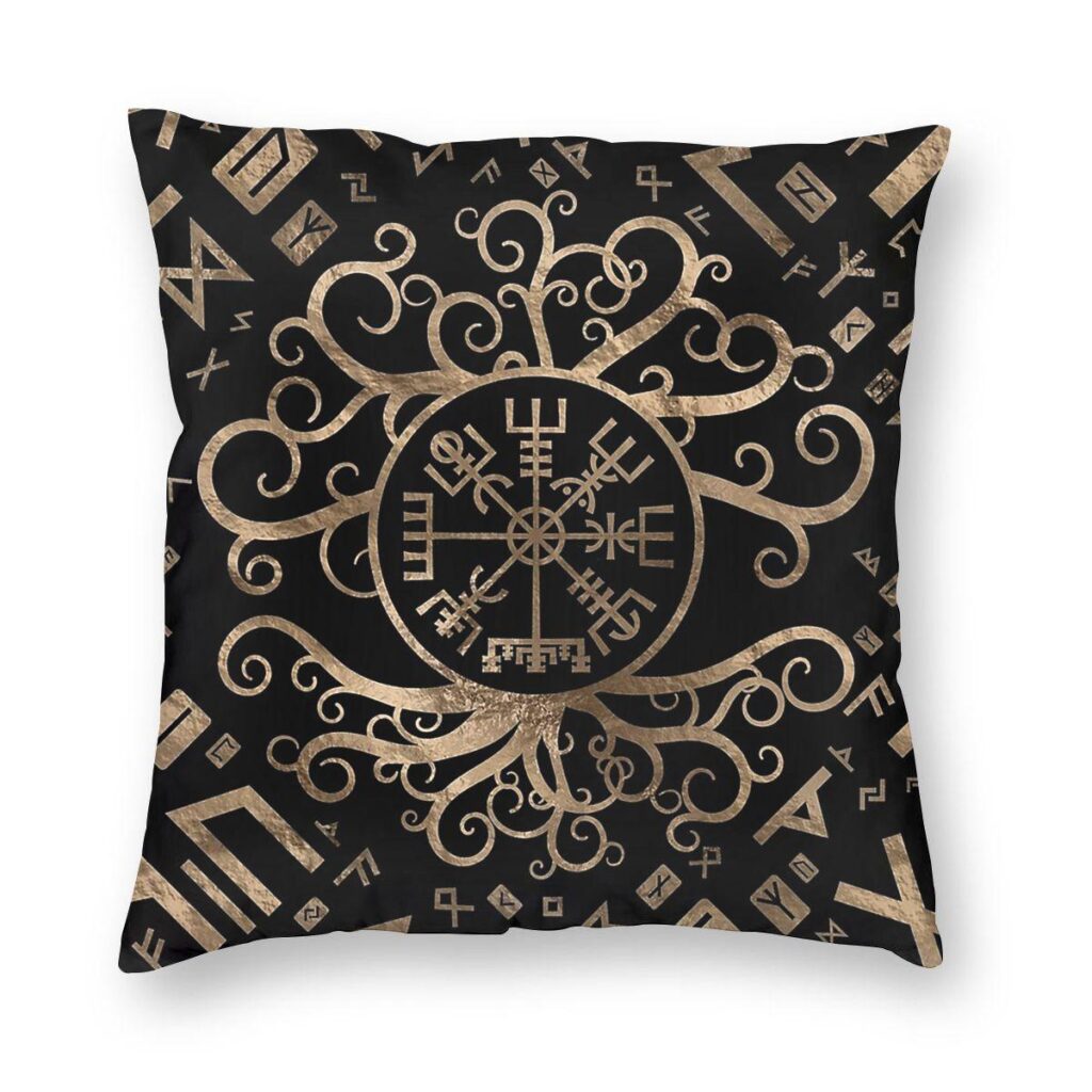 Vegvisir<br> Wikinger Kissen