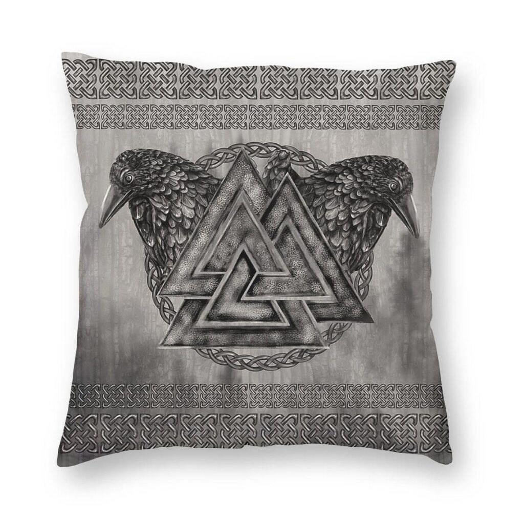 Valknut<br> Wikinger Kissen