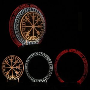 Vegvisir<br> Wikinger Lampe