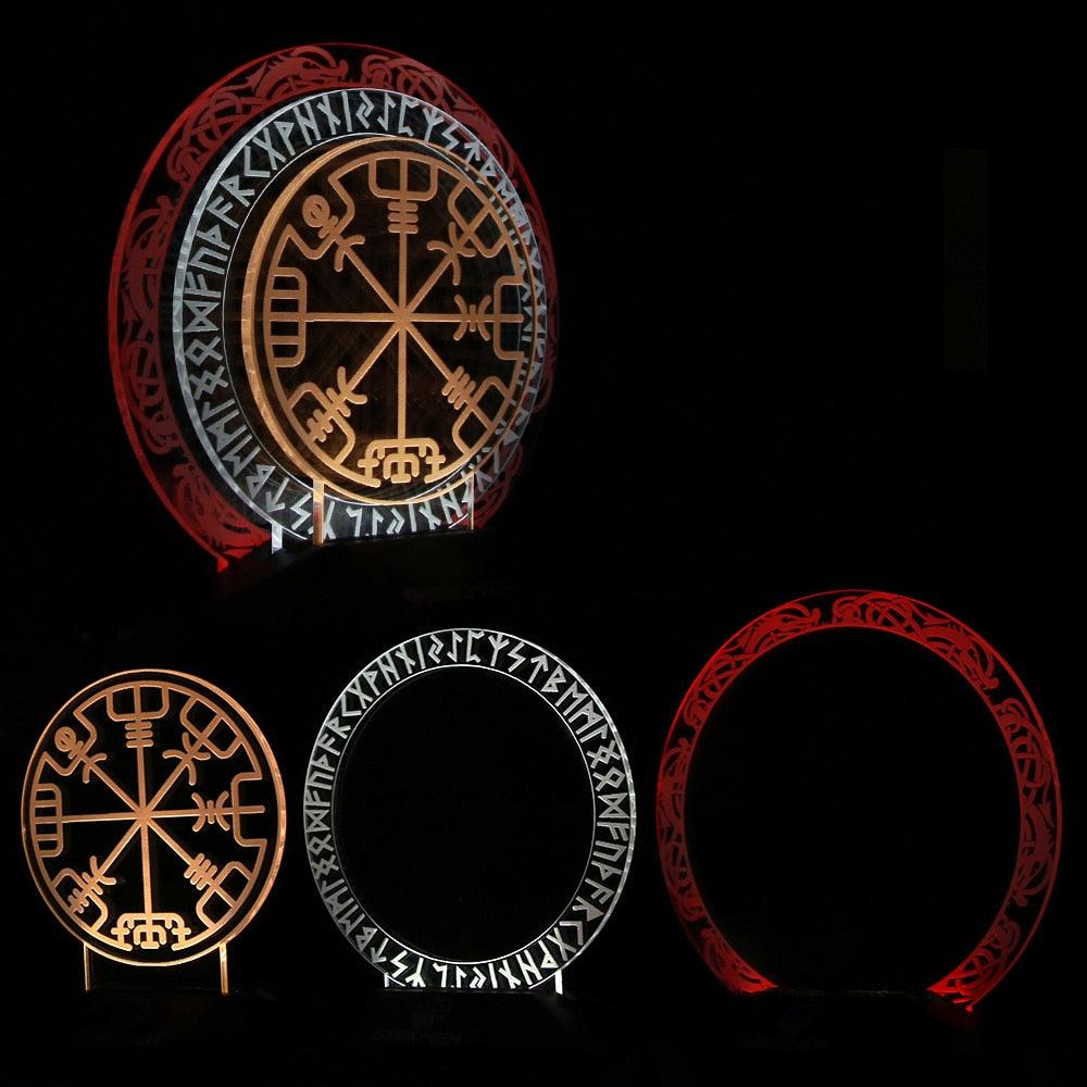 Vegvisir<br> Wikinger Lampe