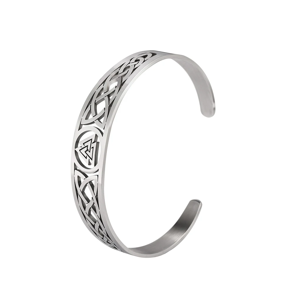 Nordisch Valknut<br> Wikinger Uhr
