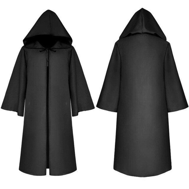 Schwarz<br> Wikinger Umhang