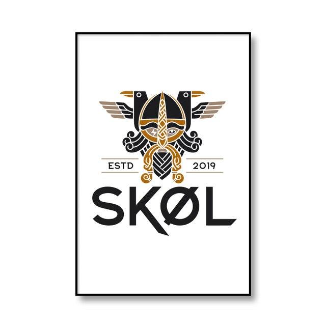 Skol<br> Wikinger Poster
