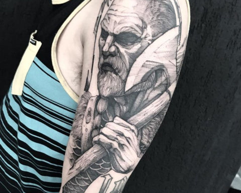 Axt wikinger Tattoo