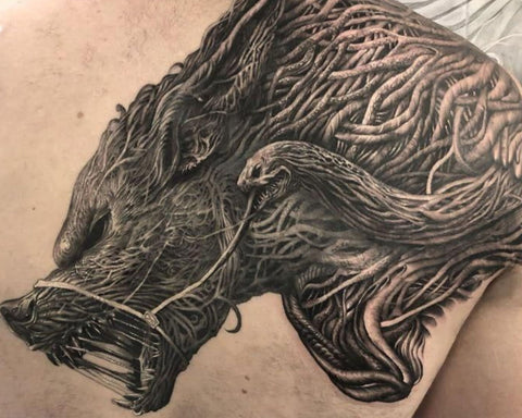 Fenriswolf tattoo