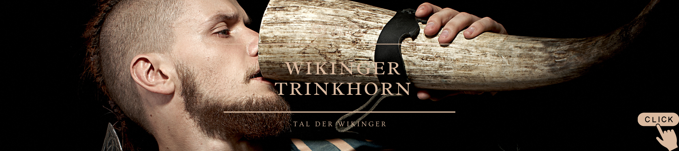 Trink horn Wikinger