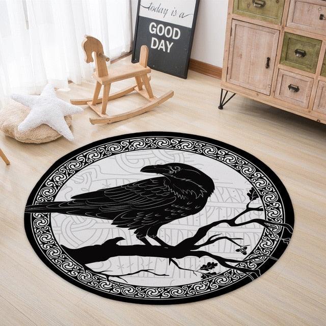 Munin<br> Wikinger Teppich